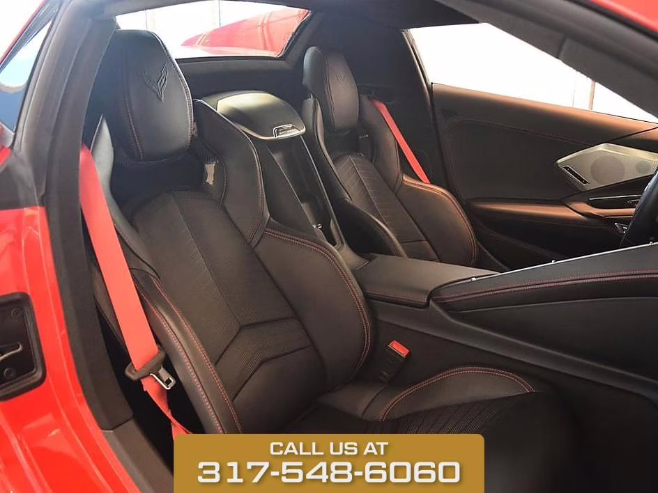 2021 Torch Red Chevrolet Corvette Stingray RWD Convertible
