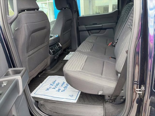 2023 Blue Metallic Ford F-150 XL 4X4 Truck