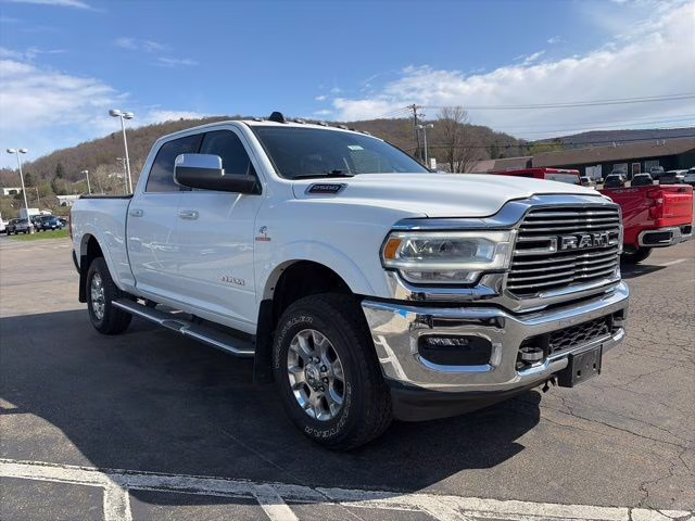 2021 Bright White Clearcoat Ram 2500 Laramie 4X4 Truck