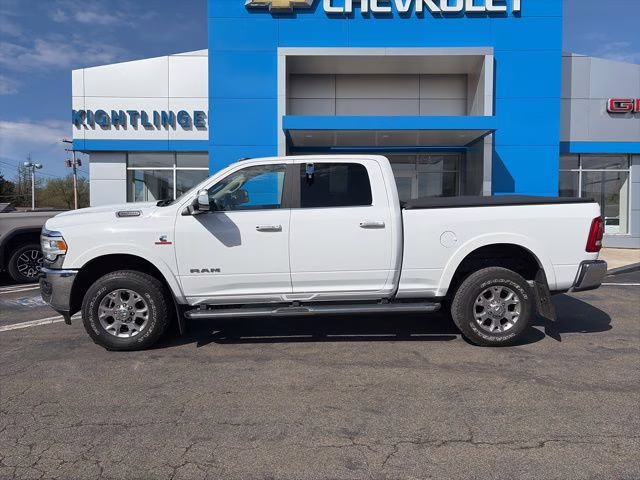 2021 Bright White Clearcoat Ram 2500 Laramie 4X4 Truck
