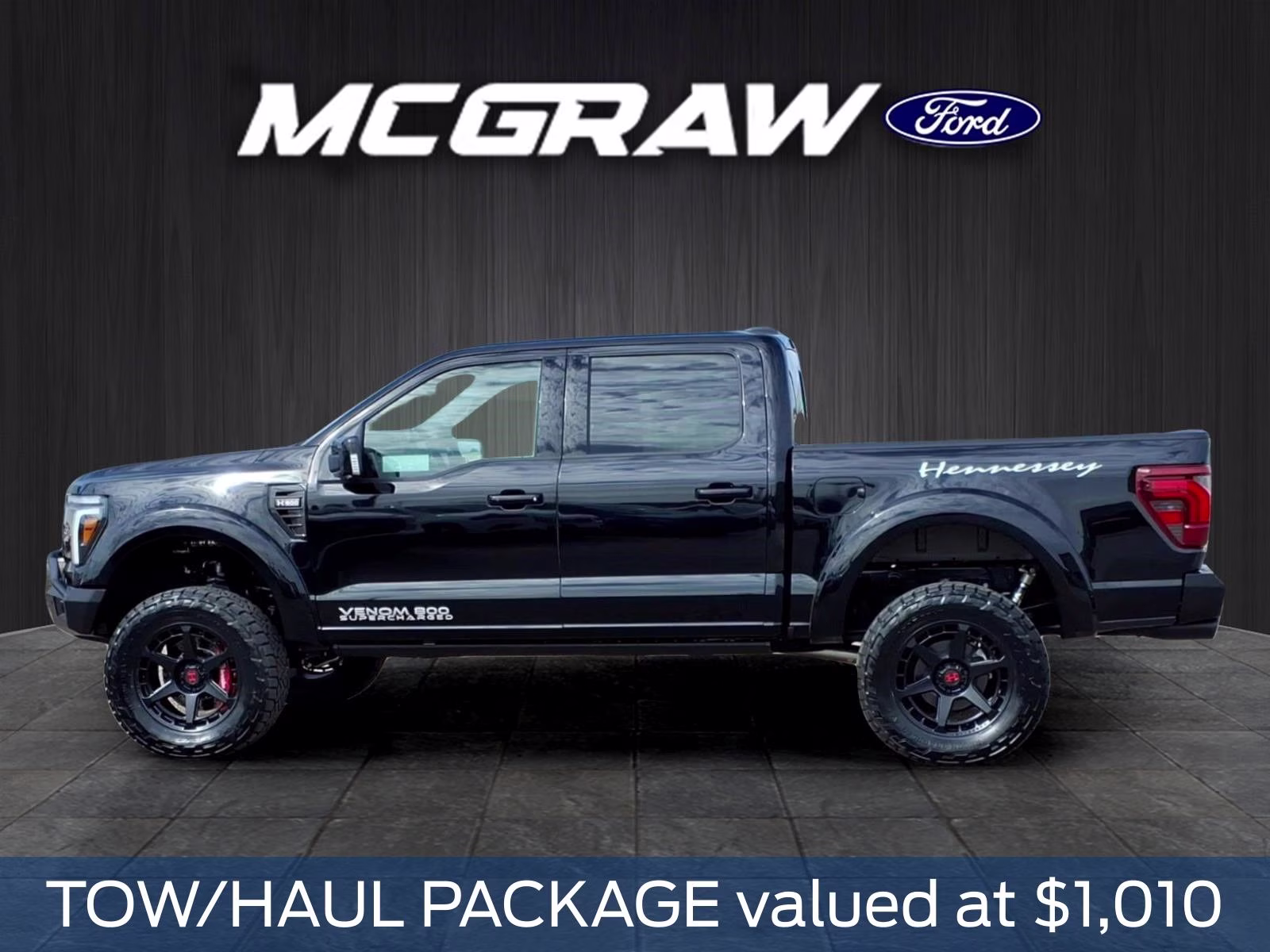 2026 Black Metallic Ford F-150 Hennessey Venom 800 4X4 Truck