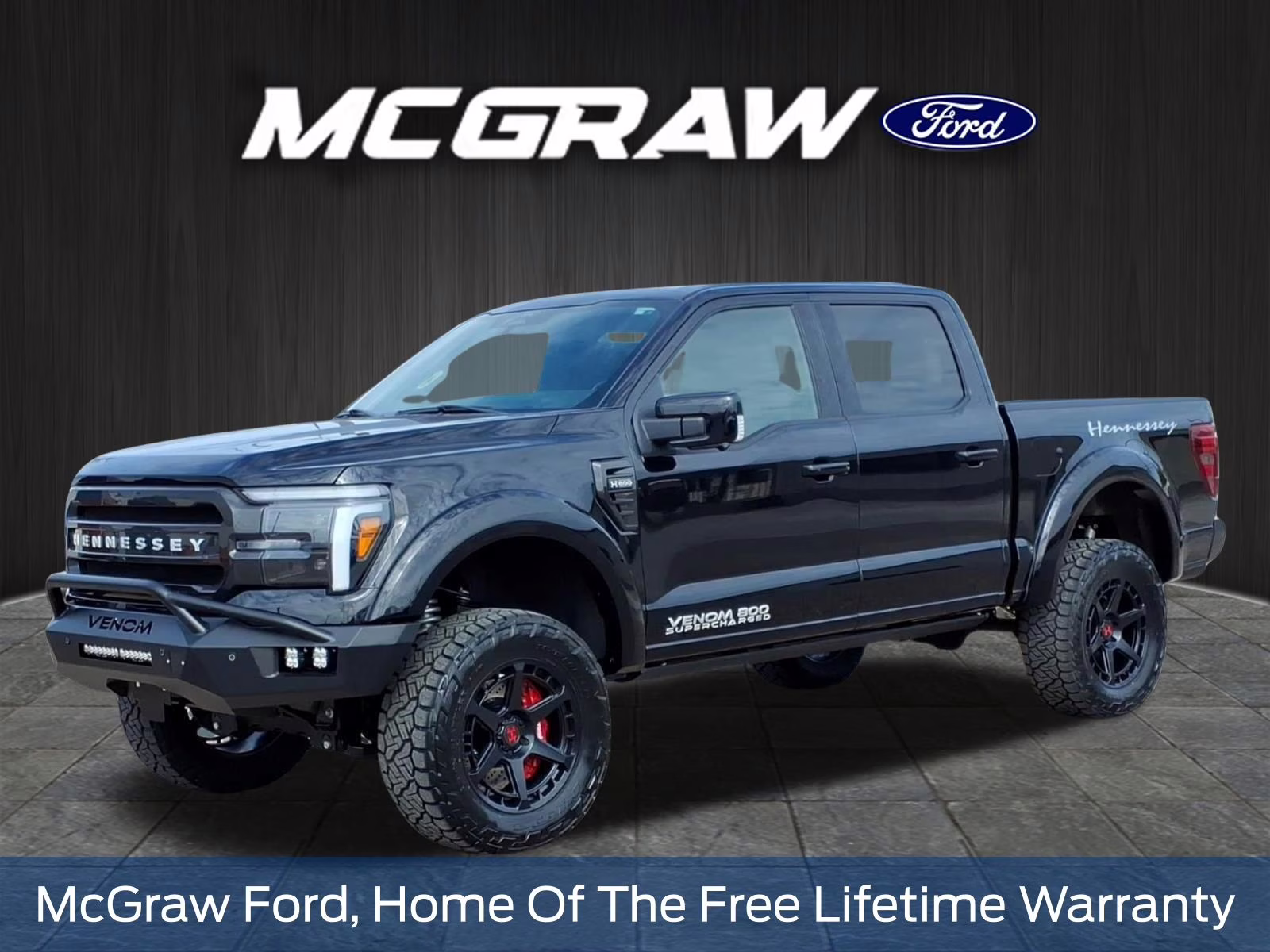 2026 Black Metallic Ford F-150 Hennessey Venom 800 4X4 Truck
