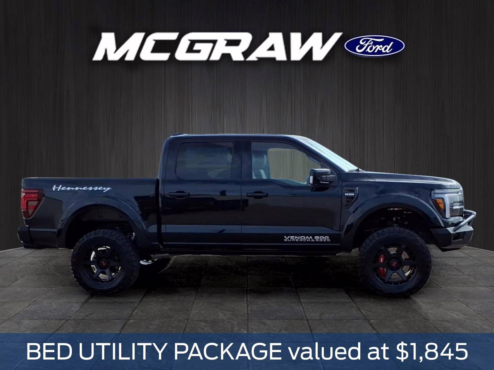 2026 Black Metallic Ford F-150 Hennessey Venom 800 4X4 Truck
