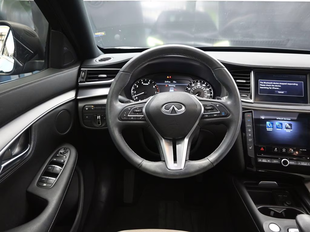 2023 Black Obsidian INFINITI QX55 LUXE AWD SUV