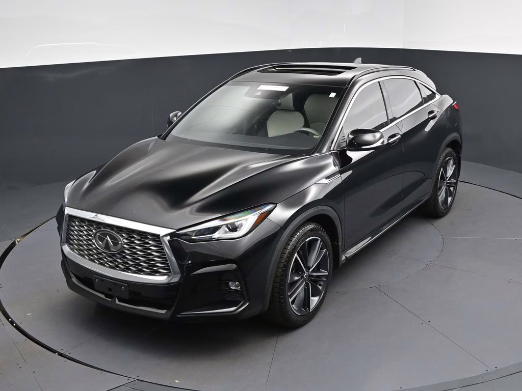 2023 Black Obsidian INFINITI QX55 LUXE AWD SUV