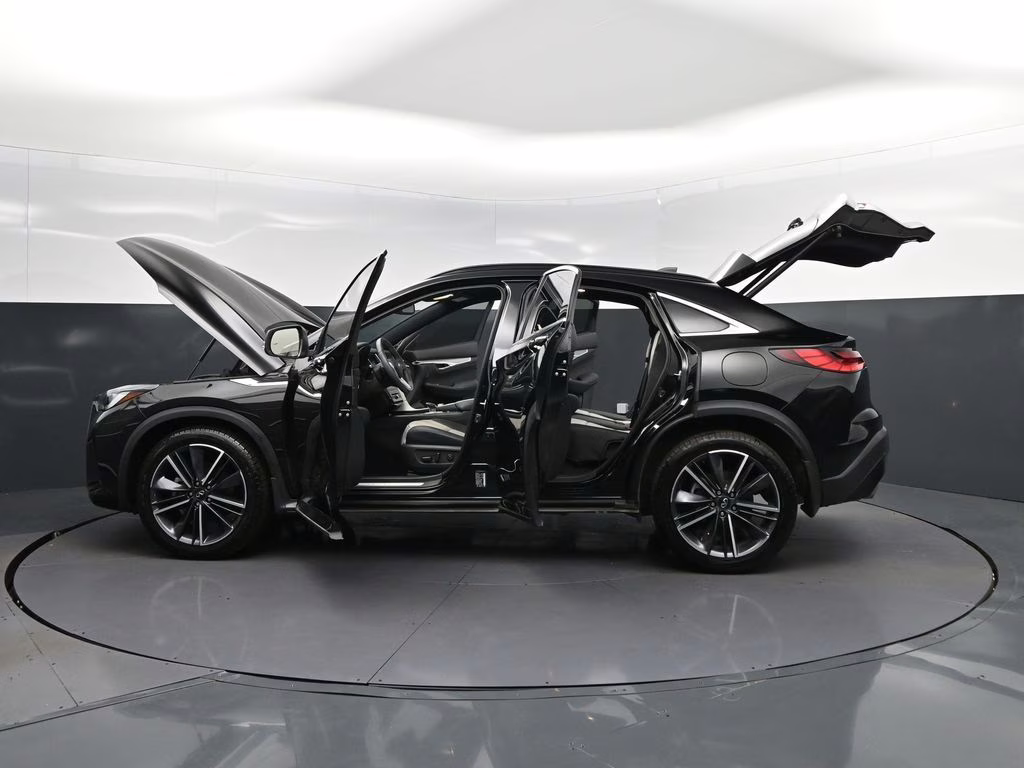2023 Black Obsidian INFINITI QX55 LUXE AWD SUV
