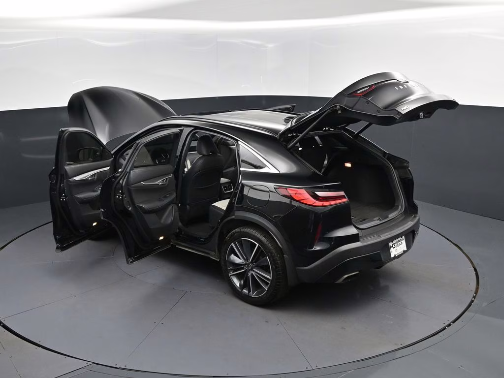 2023 Black Obsidian INFINITI QX55 LUXE AWD SUV