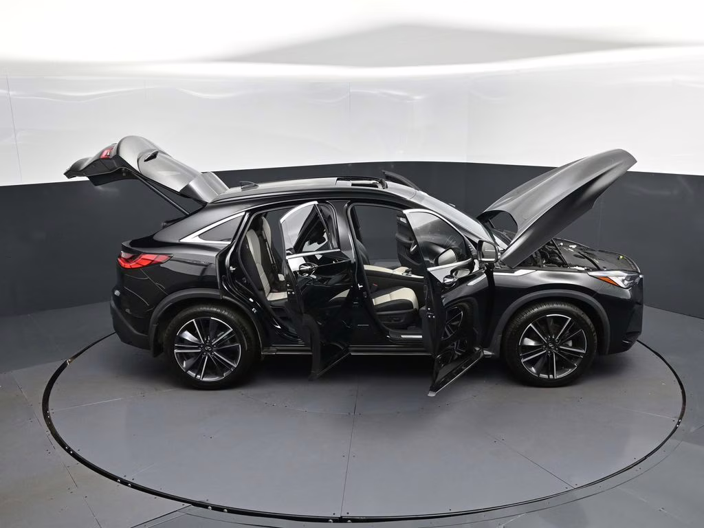 2023 Black Obsidian INFINITI QX55 LUXE AWD SUV