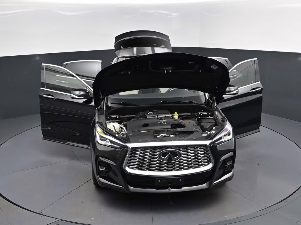 2023 Black Obsidian INFINITI QX55 LUXE AWD SUV