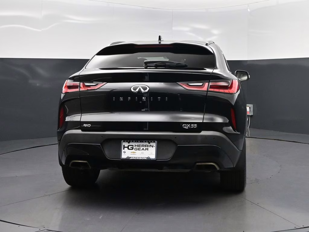 2023 Black Obsidian INFINITI QX55 LUXE AWD SUV