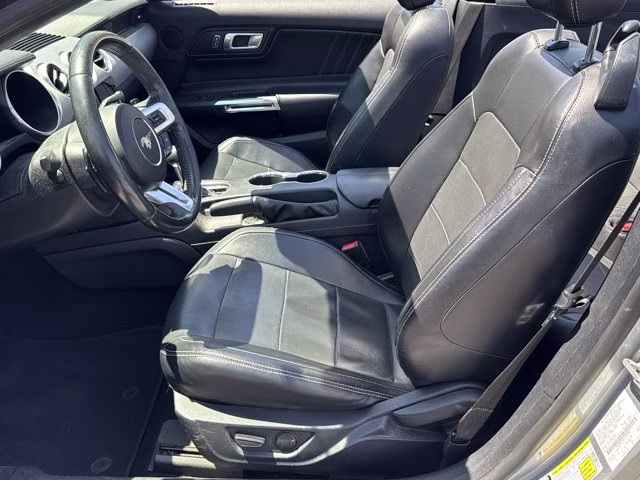 2020 Silver Metallic Ford Mustang EcoBoost Premium RWD Convertible