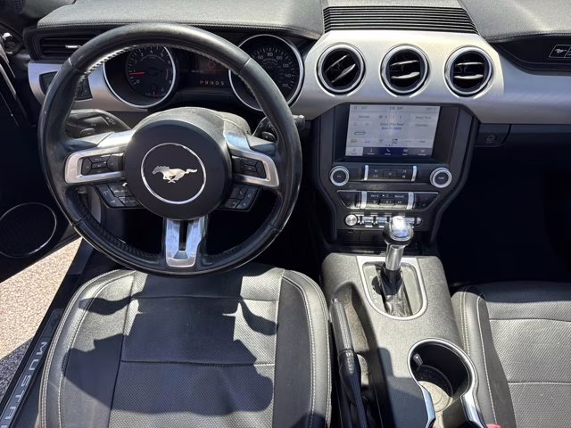 2020 Silver Metallic Ford Mustang EcoBoost Premium RWD Convertible