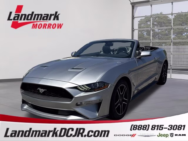 2020 Silver Metallic Ford Mustang EcoBoost Premium RWD Convertible