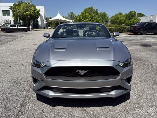 2020 Silver Metallic Ford Mustang EcoBoost Premium RWD Convertible