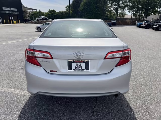 2012 Classic Silver Metallic Toyota Camry SE FWD Sedan