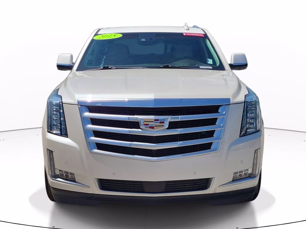 2015 White Diamond Tricoat Cadillac Escalade ESV Premium RWD SUV