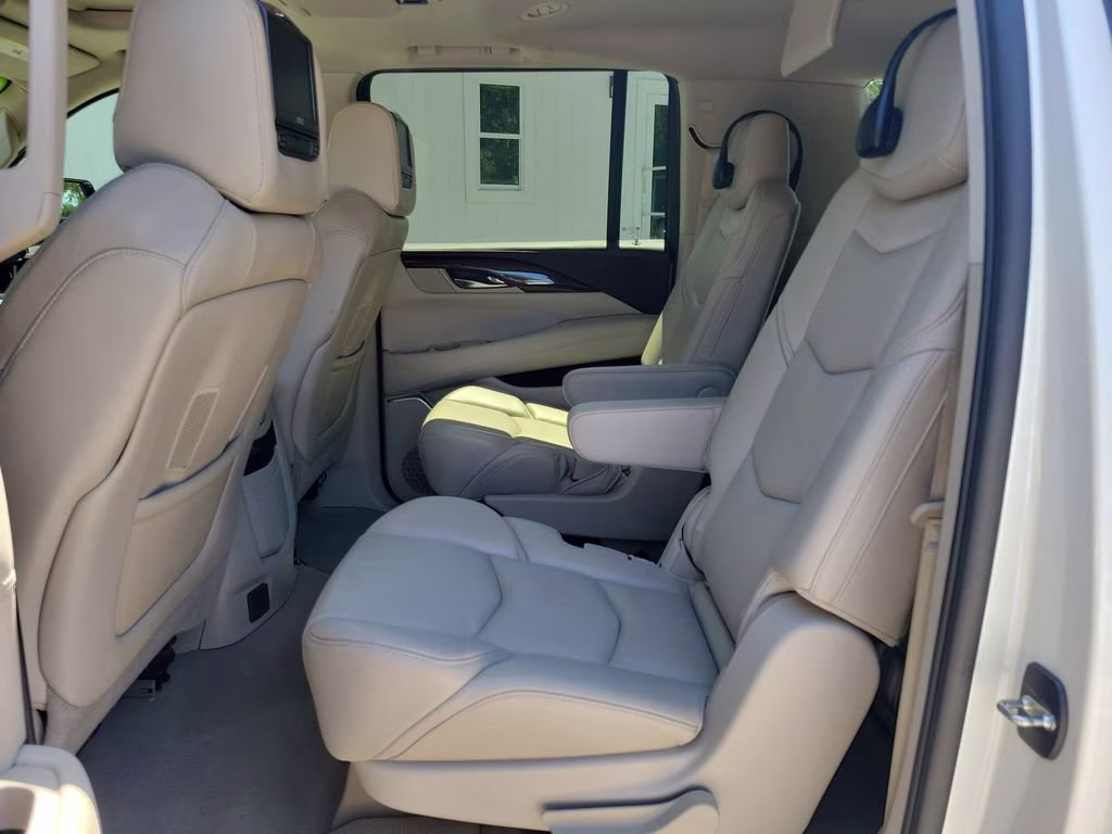 2015 White Diamond Tricoat Cadillac Escalade ESV Premium RWD SUV