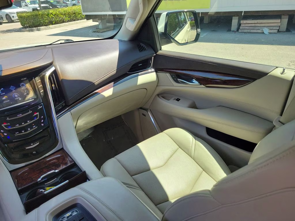 2015 White Diamond Tricoat Cadillac Escalade ESV Premium RWD SUV