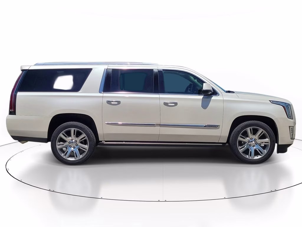 2015 White Diamond Tricoat Cadillac Escalade ESV Premium RWD SUV