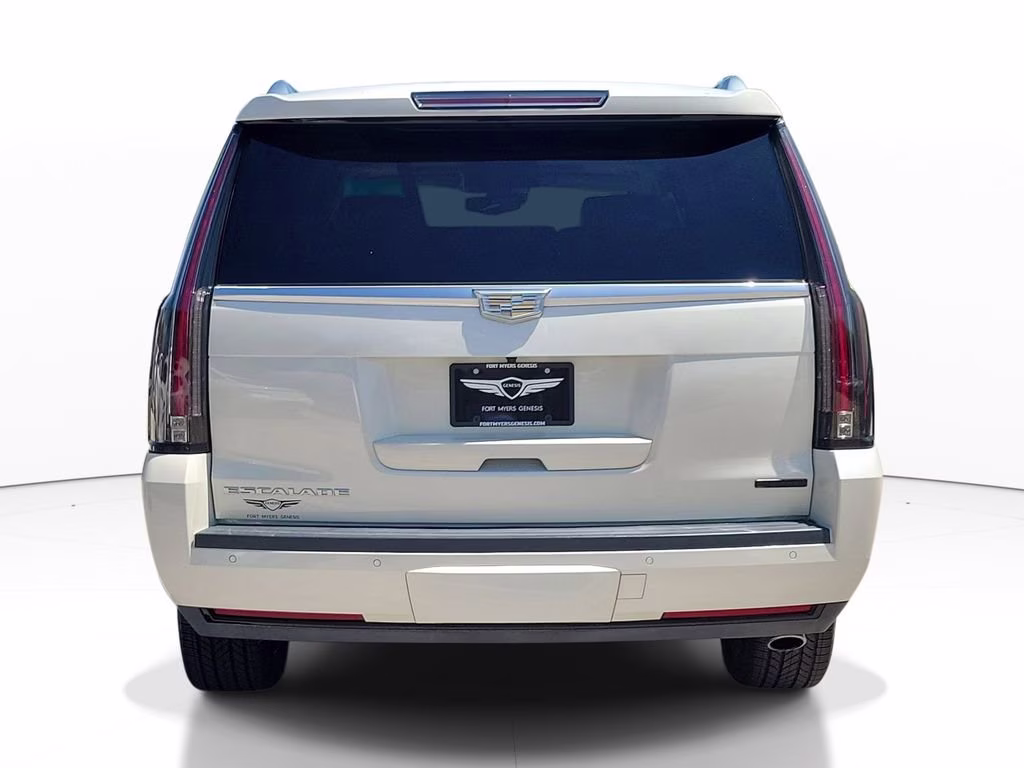 2015 White Diamond Tricoat Cadillac Escalade ESV Premium RWD SUV
