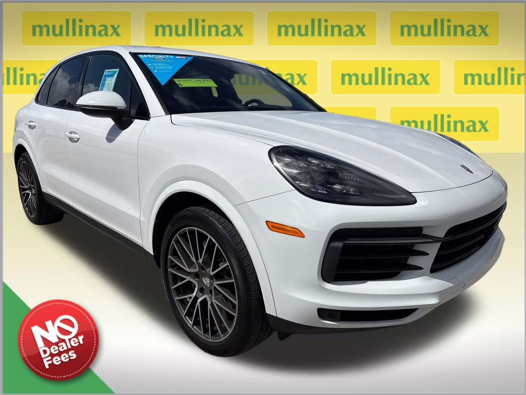 2020 White Porsche Cayenne Base AWD SUV