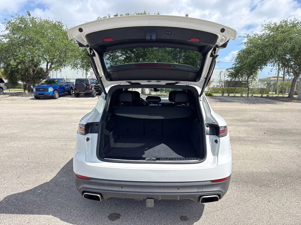 2020 White Porsche Cayenne Base AWD SUV