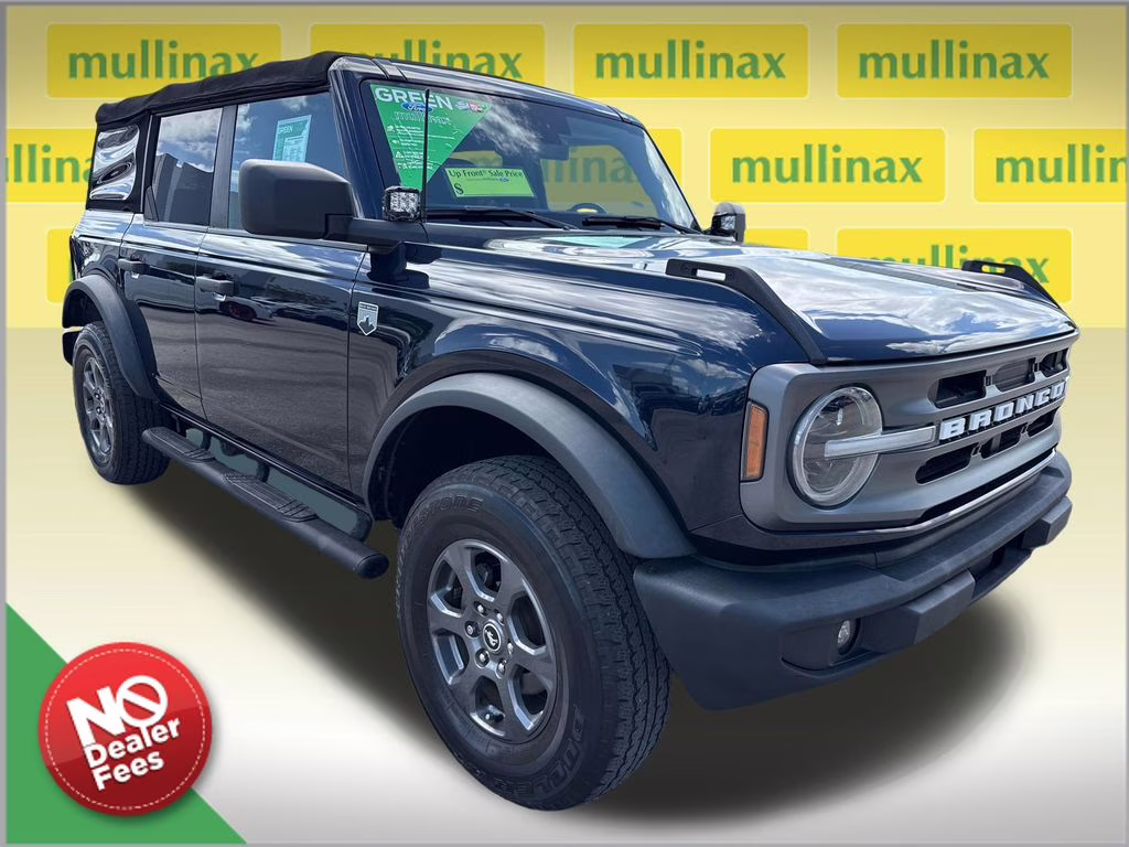 2021 Antimatter Blue Metallic Ford Bronco Big Bend 4X4 SUV