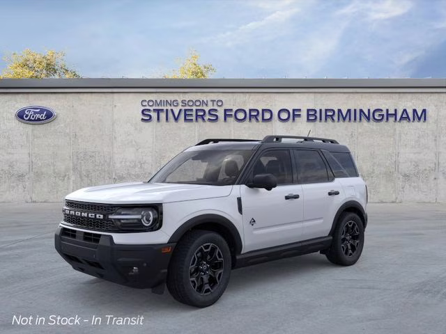 2026 Oxford White Ford Bronco Sport Outer Banks 4X4 SUV