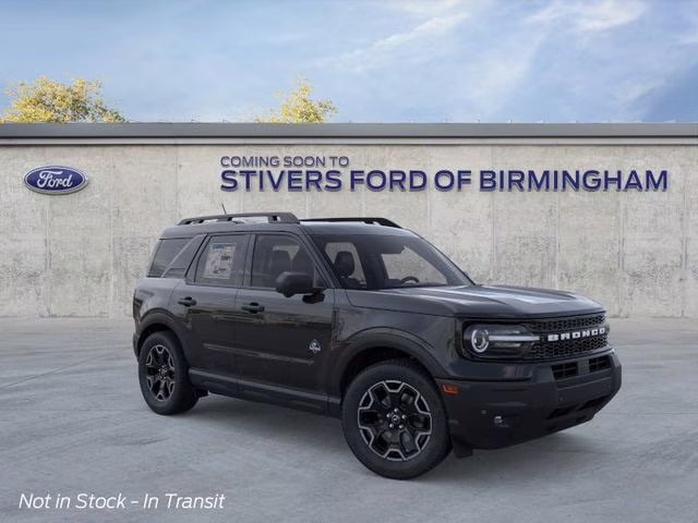 2026 Shadow Black Ford Bronco Sport Outer Banks 4X4 SUV