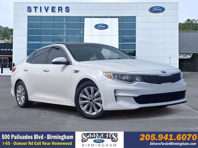 2018 Snow White Pearl Kia Optima EX FWD Sedan