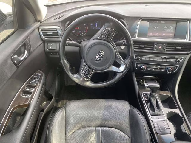 2018 Snow White Pearl Kia Optima EX FWD Sedan