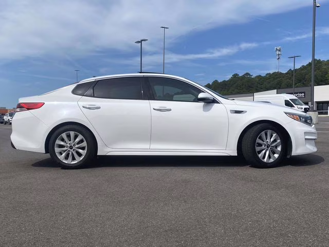 2018 Snow White Pearl Kia Optima EX FWD Sedan