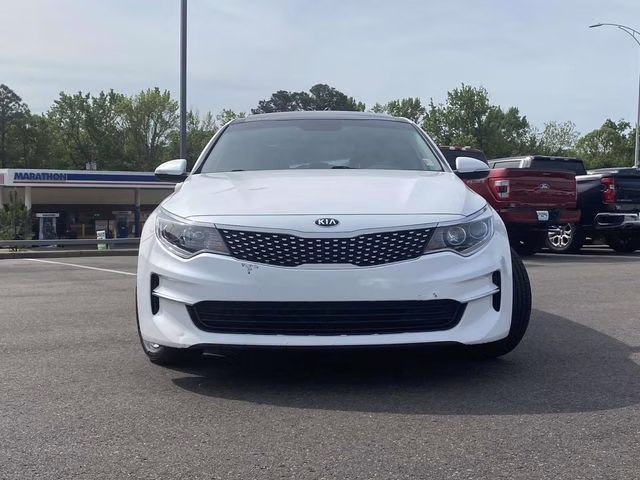 2018 Snow White Pearl Kia Optima EX FWD Sedan