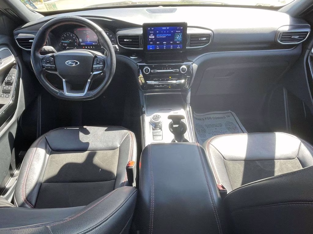 2023 Agate Black Metallic Ford Explorer ST-Line RWD SUV