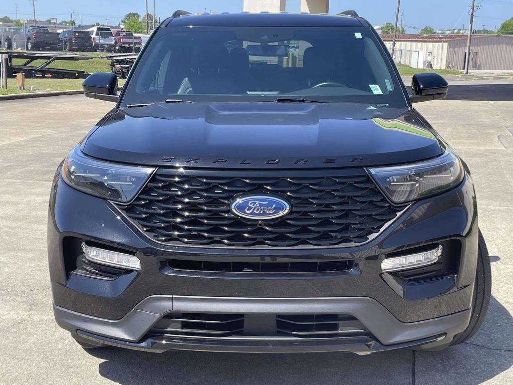 2023 Agate Black Metallic Ford Explorer ST-Line RWD SUV