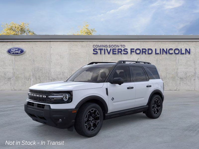 2026 Space White Metallic Ford Bronco Sport Outer Banks 4X4 SUV