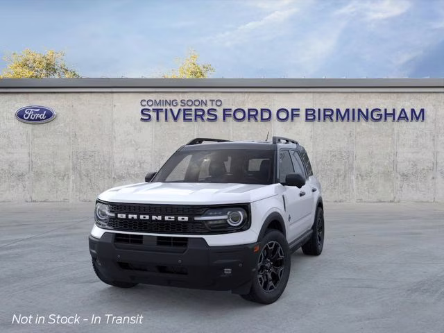 2026 Oxford White Ford Bronco Sport Outer Banks 4X4 SUV