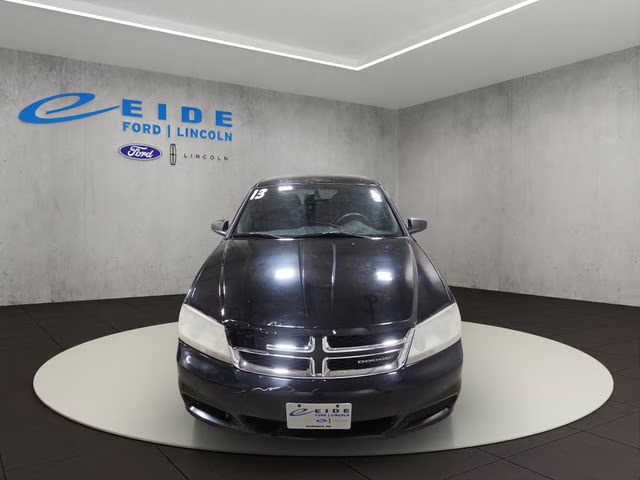 2013 Black Clearcoat Dodge Avenger SE FWD Sedan