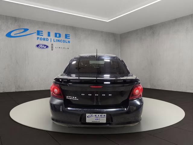 2013 Black Clearcoat Dodge Avenger SE FWD Sedan
