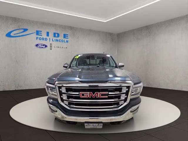 2018 Dark Slate Metallic GMC Sierra 1500 SLT 4X4 Truck