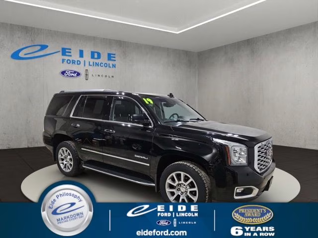 2019 Onyx Black GMC Yukon Denali 4X4 SUV