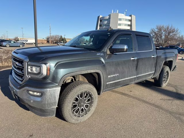 2018 Dark Slate Metallic GMC Sierra 1500 SLT 4X4 Truck