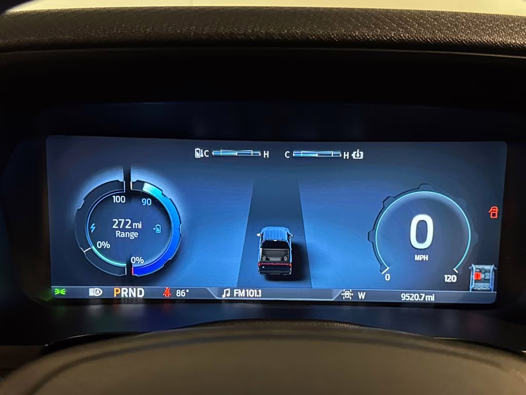 2025 Oxford White Ford F-150 Lightning Pro AWD Truck