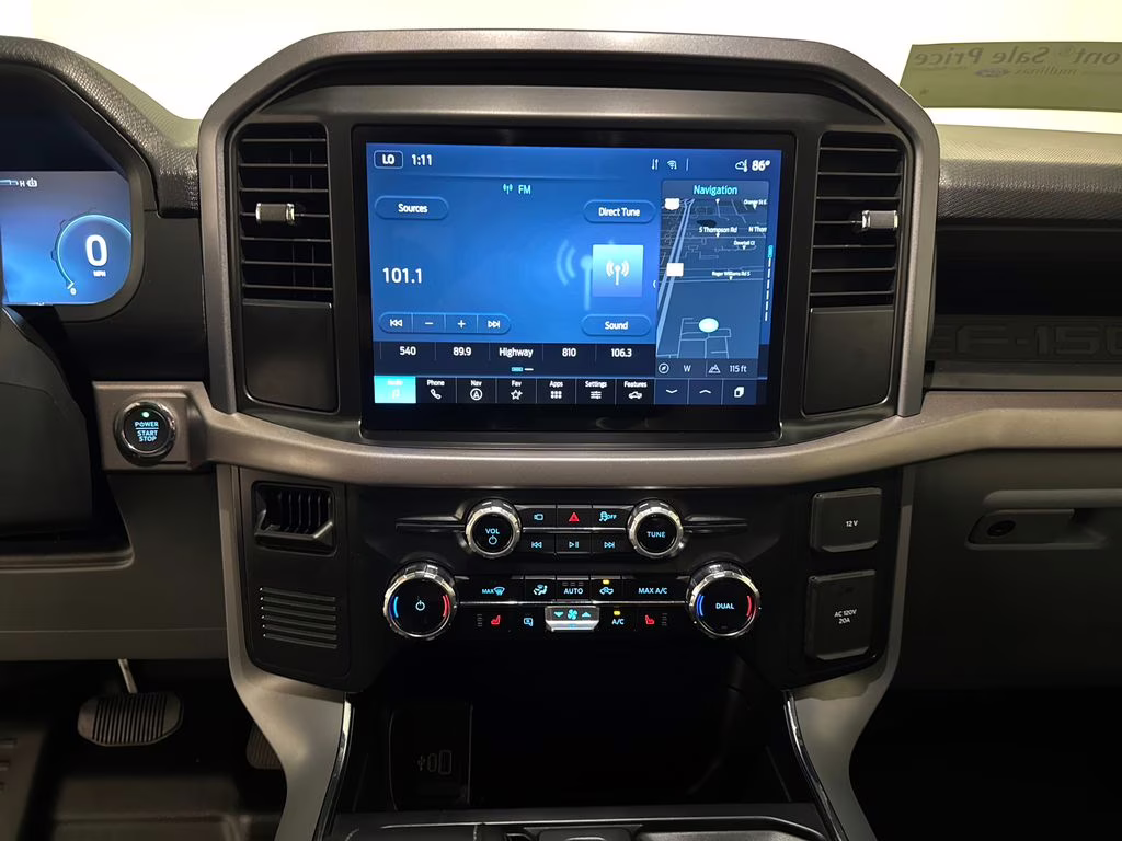 2025 Oxford White Ford F-150 Lightning Pro AWD Truck