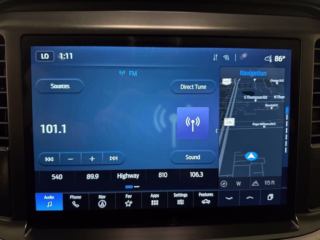 2025 Oxford White Ford F-150 Lightning Pro AWD Truck