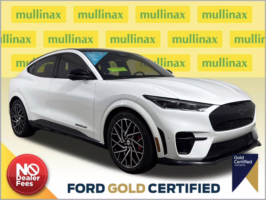 2023 White Metallic Ford Mustang Mach-E GT AWD SUV