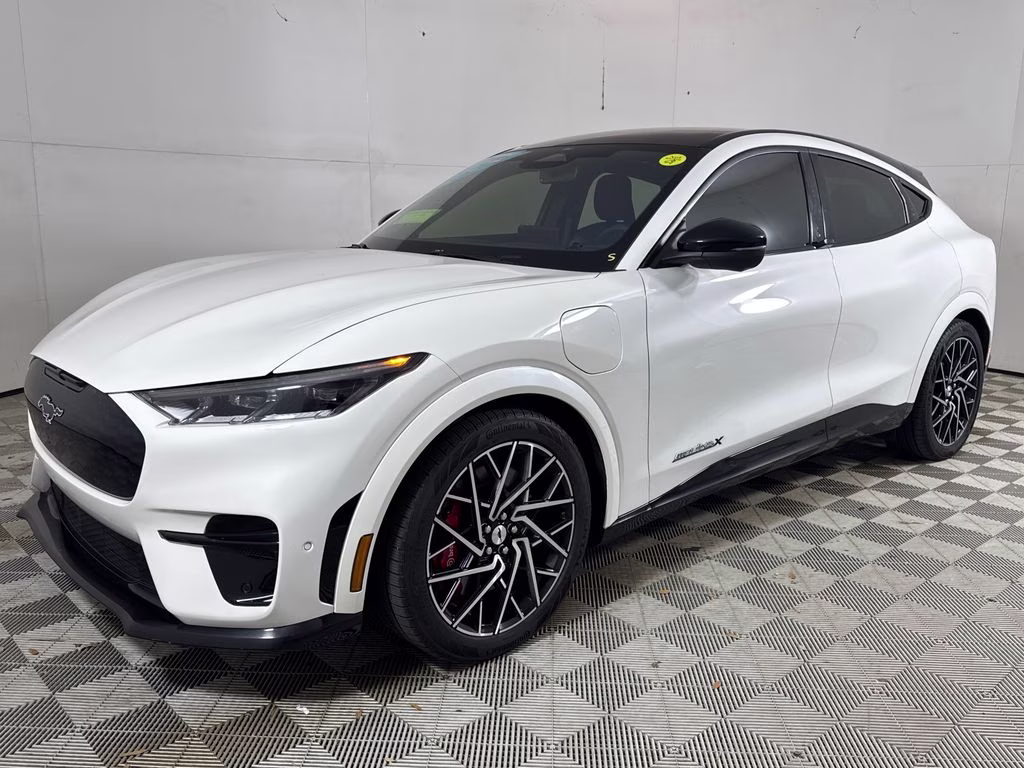 2023 White Metallic Ford Mustang Mach-E GT AWD SUV