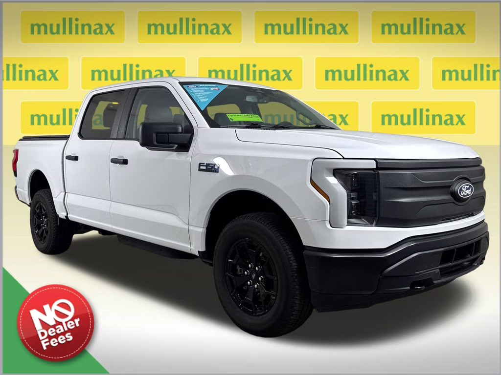 2025 Oxford White Ford F-150 Lightning Pro AWD Truck