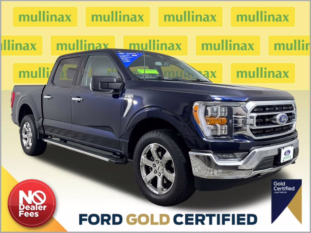 2023 Antimatter Blue Metallic Ford F-150 XLT 4X4 Truck