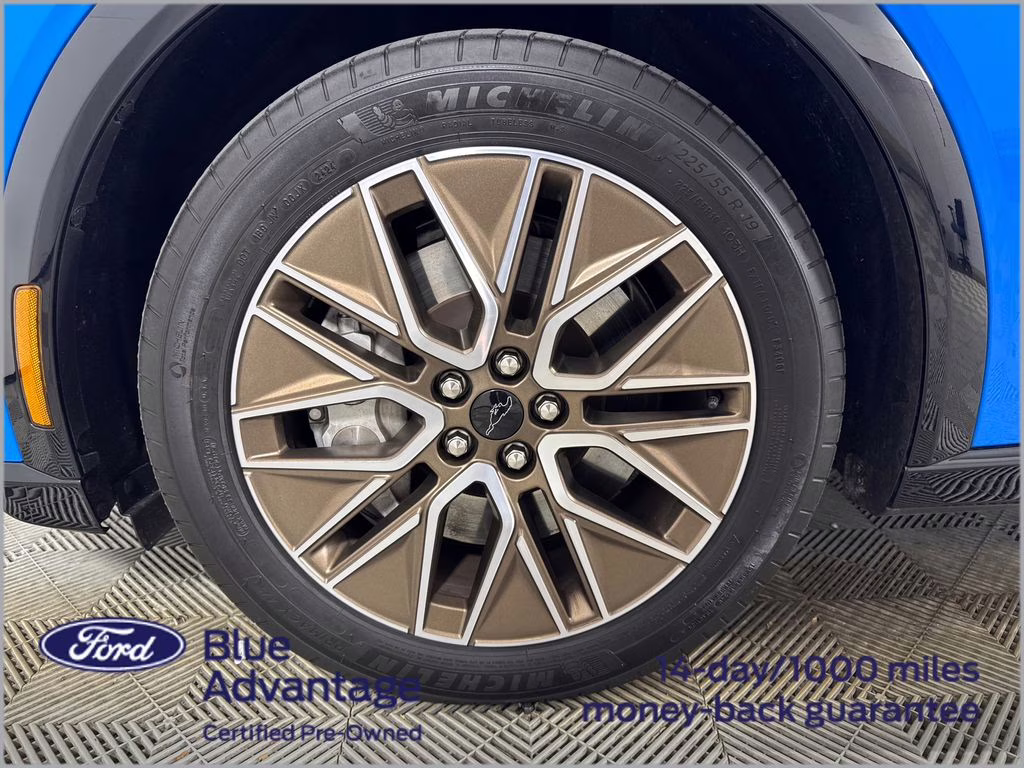 2024 Grabber Blue Metallic Ford Mustang Mach-E Premium RWD SUV